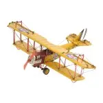 AJ015 1918 Yellow Curtiss JN-4 1:24 